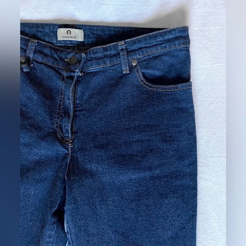 Aigner Vintage Designer Denim Bootcut Jeans - Picture 5 of 6